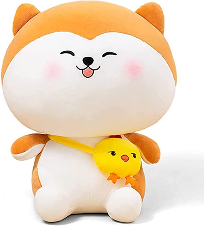 13.6" Stuffed Shiba Inu Plush Toy, Anime Kawaii Plush Dog Pillow, Plush Toy Gifts for Boys Girls.